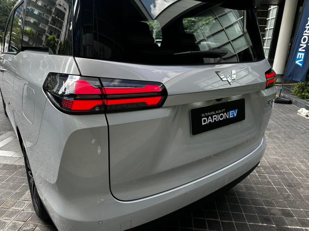 Darion EV — ภาพประกอบสเปก